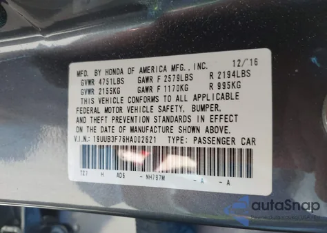 2017 Acura Tlx Advance Package z USA, uszkodzony, nr VIN 19UUB3F76HA002621